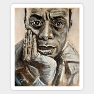 James Baldwin Sticker